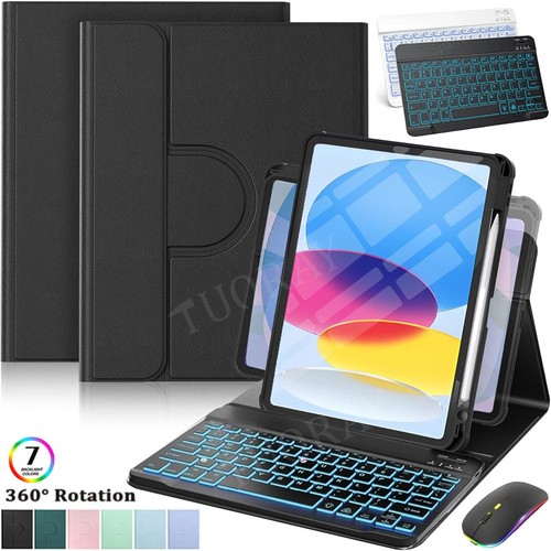 Rotating backlit keyboard case - rotating,