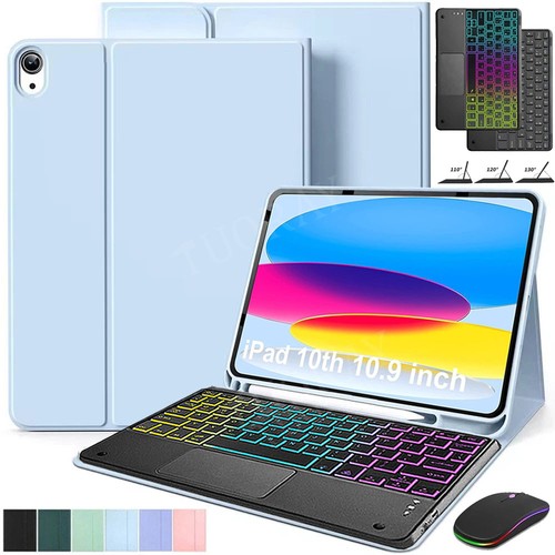 Keyboard with touchpad - with, case